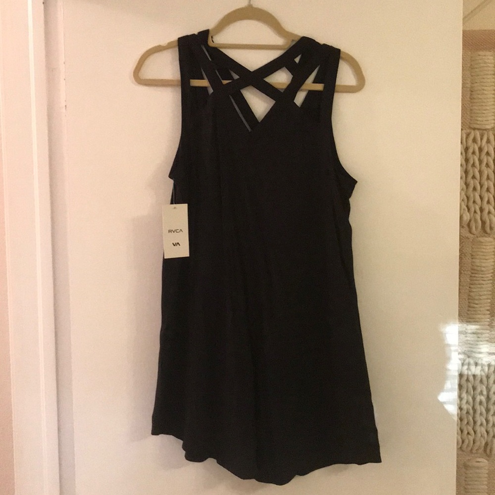 Rvca Black mini dress